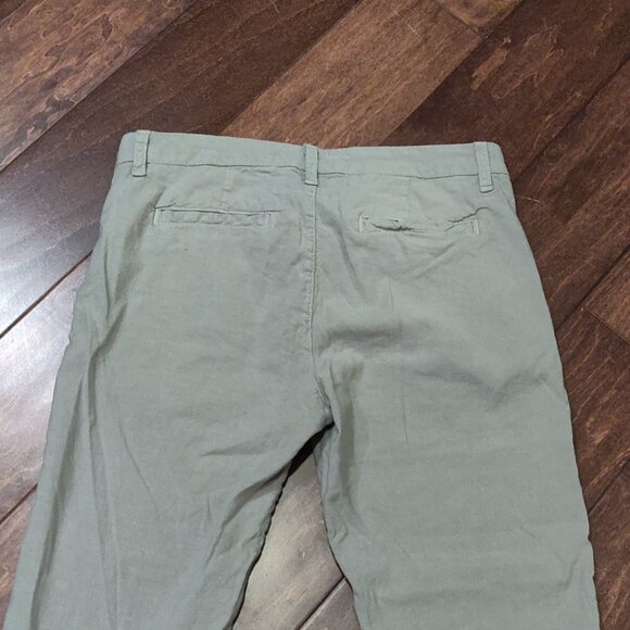 Frank & Eileen Wicklow Italian Chino Pant In Sage SIZE 6 - Picture 3 of 6